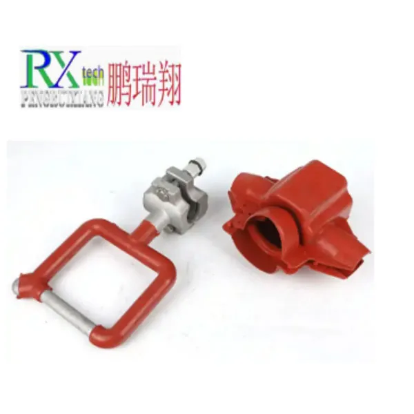 Зажим заземления молниезащиты для воздушных проводов (2)